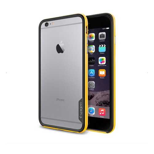 Чехол Spigen для iPhone 6 Plus Neo Hybrid EX Case Reventon Yellow в МегаФон