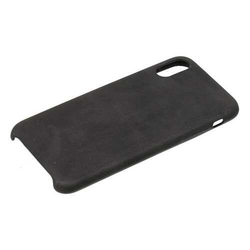 Чехол TFN для Iphone X Leather Black в МегаФон