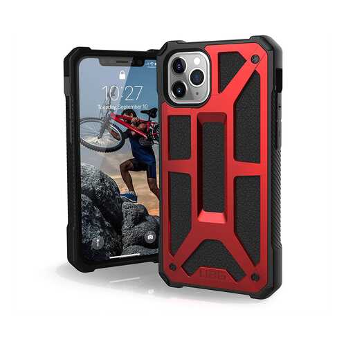 Чехол Urban Armor Gear Monarch для iPhone 11 Pro Crimson в МегаФон