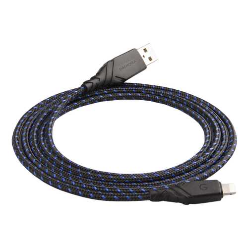 Кабель EnergEA NyloGlitz Lightning 1,5м Blue в МегаФон