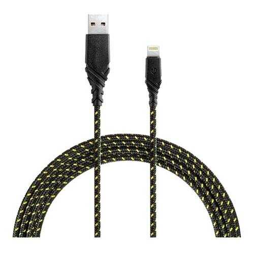 Кабель EnergEA NyloGlitz Lightning to USB-A 1,5 м Lime в МегаФон