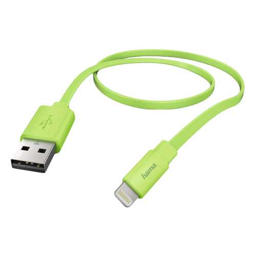 Кабель Hama 173647 Lightning 1,2м Green в МегаФон