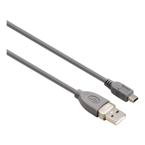 Кабель Hama H-39661 miniUSB 0,25м Grey в МегаФон