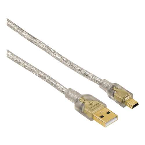 Кабель Hama miniUSB 1,8м Transparent в МегаФон