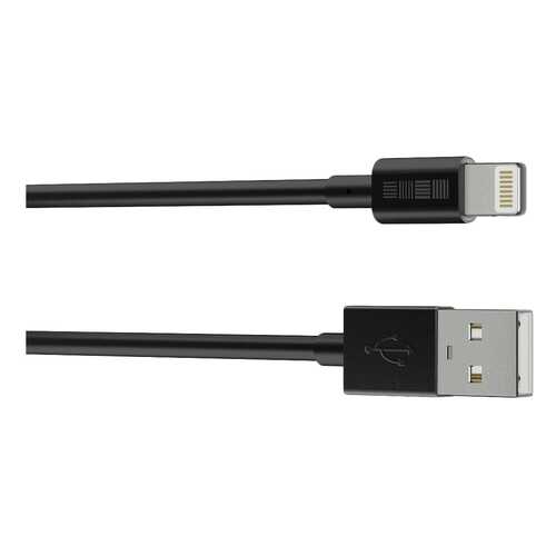 Кабель InterStep Lightning 1м Black в МегаФон