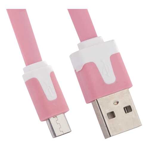 Кабель Liberty Project microUSB 1м Pink в МегаФон