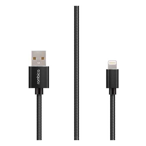 Кабель Rombica Digital IS-01 Lightning 1м Black в МегаФон