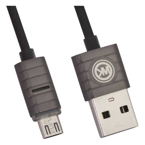 Кабель WK wdc-045 microUSB 1м Black в МегаФон