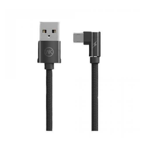 Кабель WK Yosi USB-Micro Black 1m 2.4A в МегаФон
