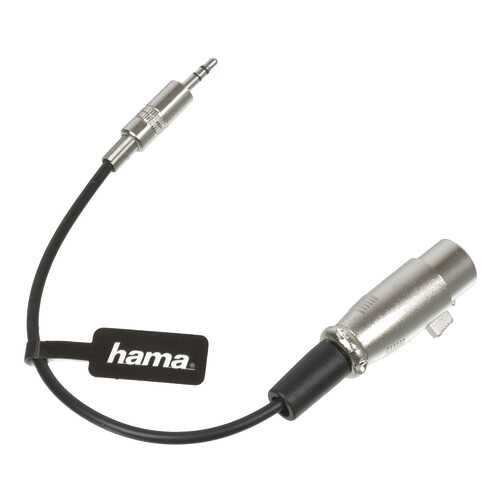 Переходник AUX Hama H-41908 0,1м Black в МегаФон