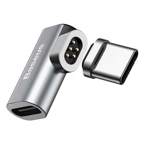 Переходник Baseus Mini Magnetic Type-C Elbow Adapter Converter CATCX-0G (Gray) в МегаФон