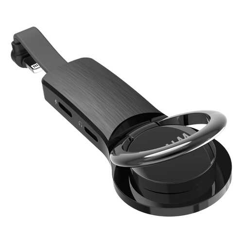 Переходник Wiwu LT04 Lightning/2xLightning (Grey) в МегаФон