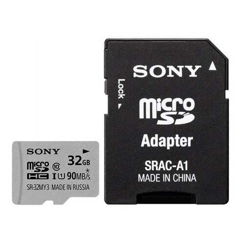 Карта памяти Sony Micro SDHC SR-32MY3A/ST 32GB в МегаФон