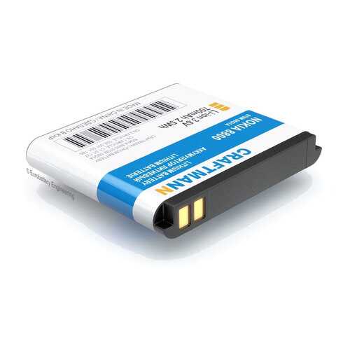 Аккумулятор BP-6X для Nokia 8800, Nokia 8800 Sirocco (C1.01.137) в МегаФон