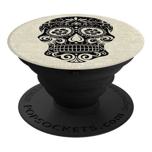 Держатель универсальный Popsockets Sugarskull On Linen 101689 в МегаФон