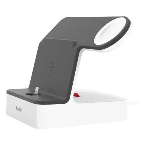 Док-станция для смартфона Belkin PowerHouse для iPhone и Apple Watch White F8J237vfWHT в МегаФон