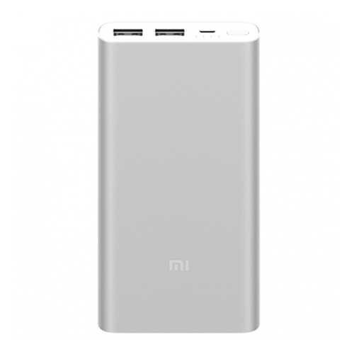 Внешний аккумулятор Xiaomi Mi Power Bank 2S 10000 mAh Silver в МегаФон