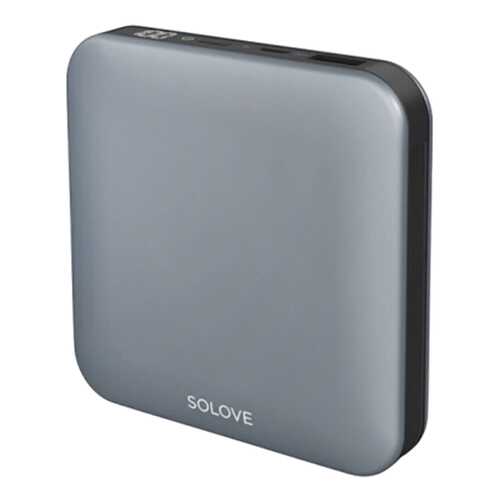Внешний аккумулятор Xiaomi SOLOVE 10000mAh (A2-PRO Grey) Grey в МегаФон