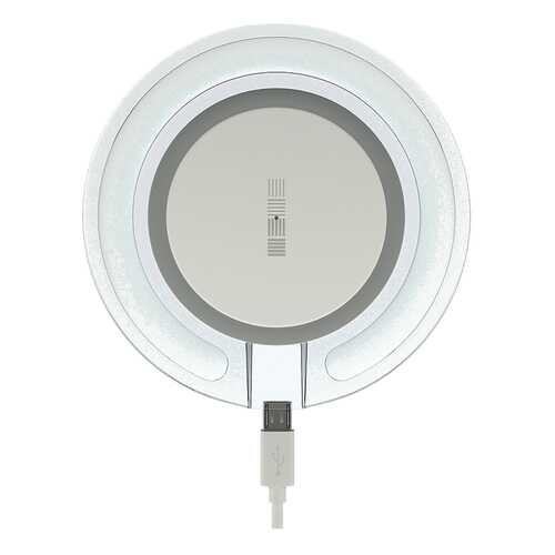 Беспроводное зарядное устройство InterStep Qi 1,5А White в МегаФон
