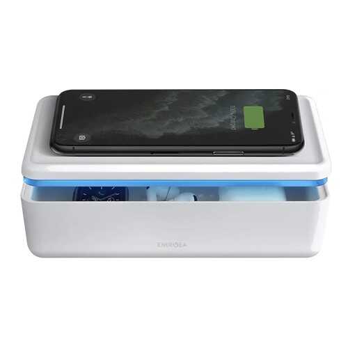 Санитайзер EnergEA Stera 360 UVC Sanitizing Box с беспроводной зарядкой (White) в МегаФон