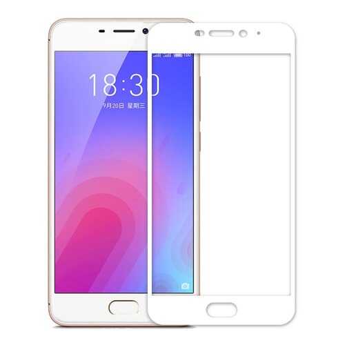 Защитное стекло TFN для Meizu M6 Note 2.5D FG white в МегаФон