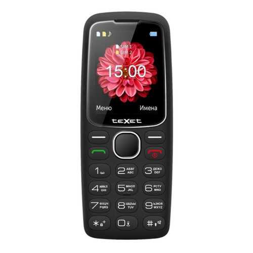 Мобильный телефон teXet TM-B307 Black в МегаФон