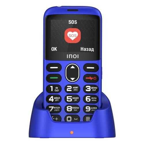 Мобильный телефон INOI 118B Blue в МегаФон