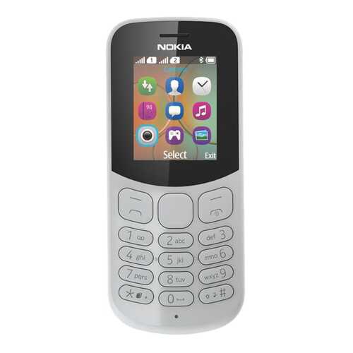 Мобильный телефон Nokia 130 DS (TA-1017) Gray в МегаФон