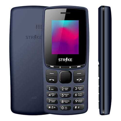 Мобильный телефон STRIKE A12 Blue в МегаФон