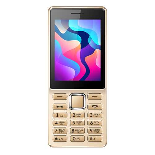 Мобильный телефон STRIKE F30 Gold в МегаФон