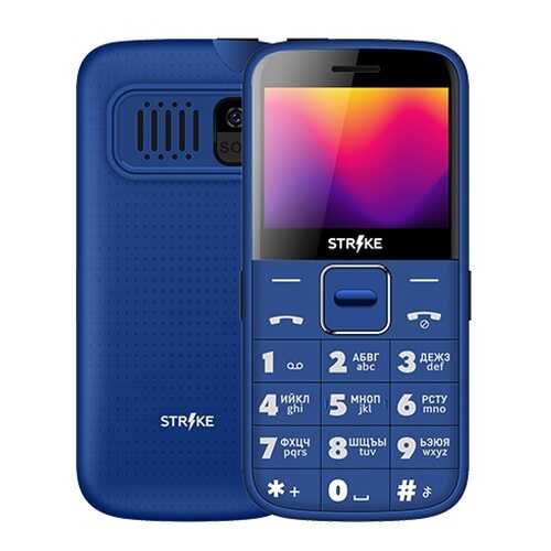Мобильный телефон STRIKE S20 Blue в МегаФон