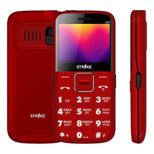 Мобильный телефон STRIKE S20 Red в МегаФон
