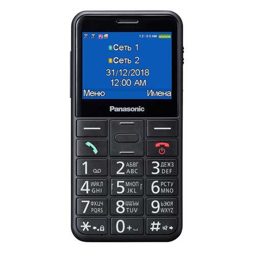 Мобильный телефон Panasonic KX-TU150 Black в МегаФон