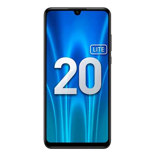 Смартфон Honor 20 Lite 4+128Gb Midnight Black (MAR-LX1H) в МегаФон