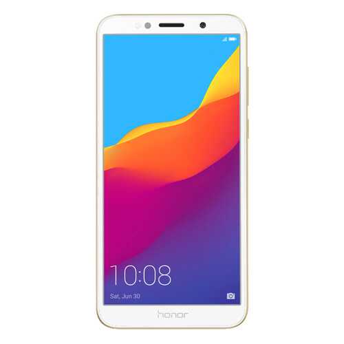 Смартфон Honor 7A 16Gb Gold (DUA-L22) в МегаФон