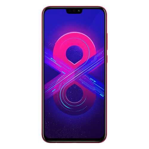 Смартфон Honor 8X 64Gb Red (JSN-L21) в МегаФон