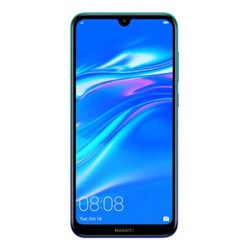 Смартфон Huawei Y7 (2019) 32Gb Blue в МегаФон