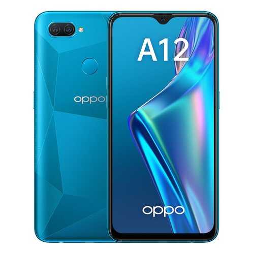 Смартфон Oppo A12 Blue (CPH2083) в МегаФон