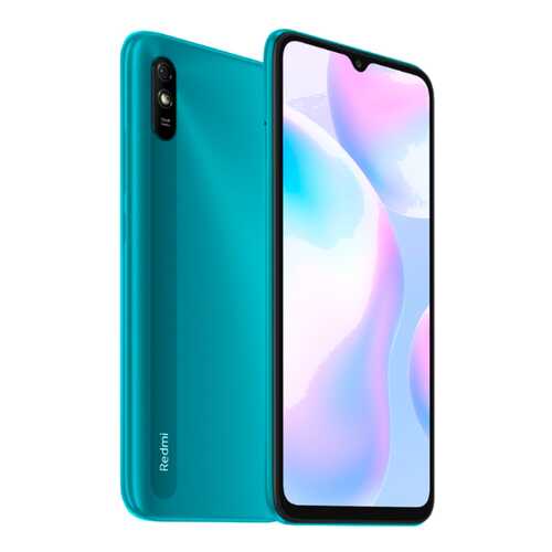 Смартфон Redmi 9A 32GB Peacock Green в МегаФон