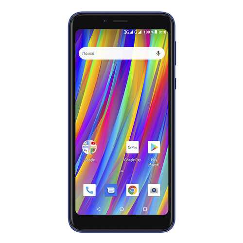 Смартфон teXet Pay 5 3G Blue (TM-5083) в МегаФон