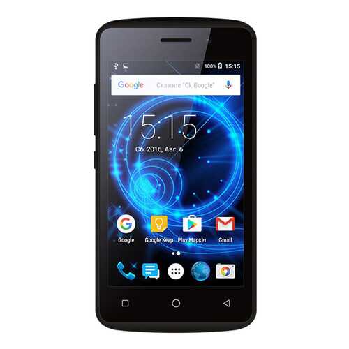 Смартфон teXet TM-4003 4Gb Grafit в МегаФон