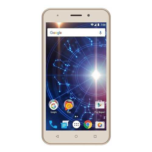 Смартфон Vertex Impress Life 8Gb Gold в МегаФон