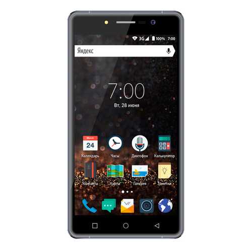 Смартфон Vertex Impress Novo 8Gb Graphite в МегаФон