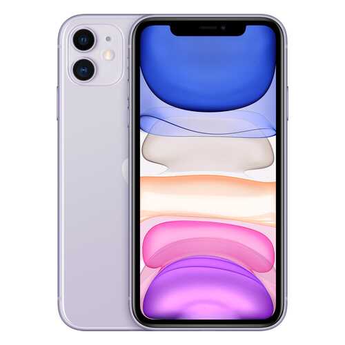 Смартфон Apple iPhone 11 128GB Purple (MWM52RU/A) в МегаФон