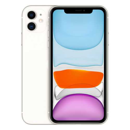 Смартфон Apple iPhone 11 256GB White (MWM82RU/A) в МегаФон