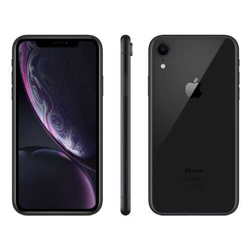 Смартфон Apple iPhone XR 64GB Black (MRY42RU/A) в МегаФон